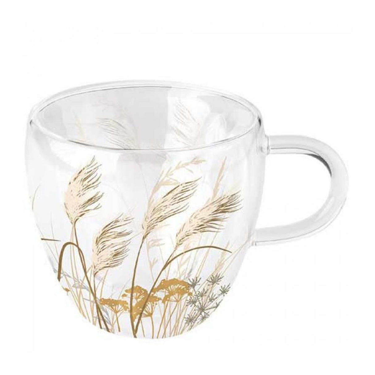 Ambiente dubbelwandig glas waving grass