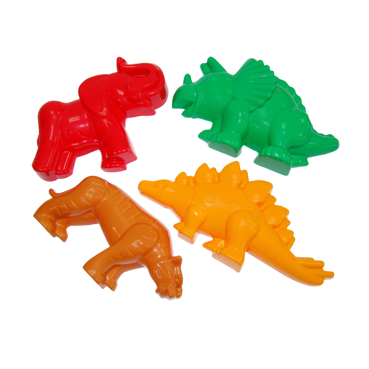 Cavallino sand mold set dinosaurs and wild animals