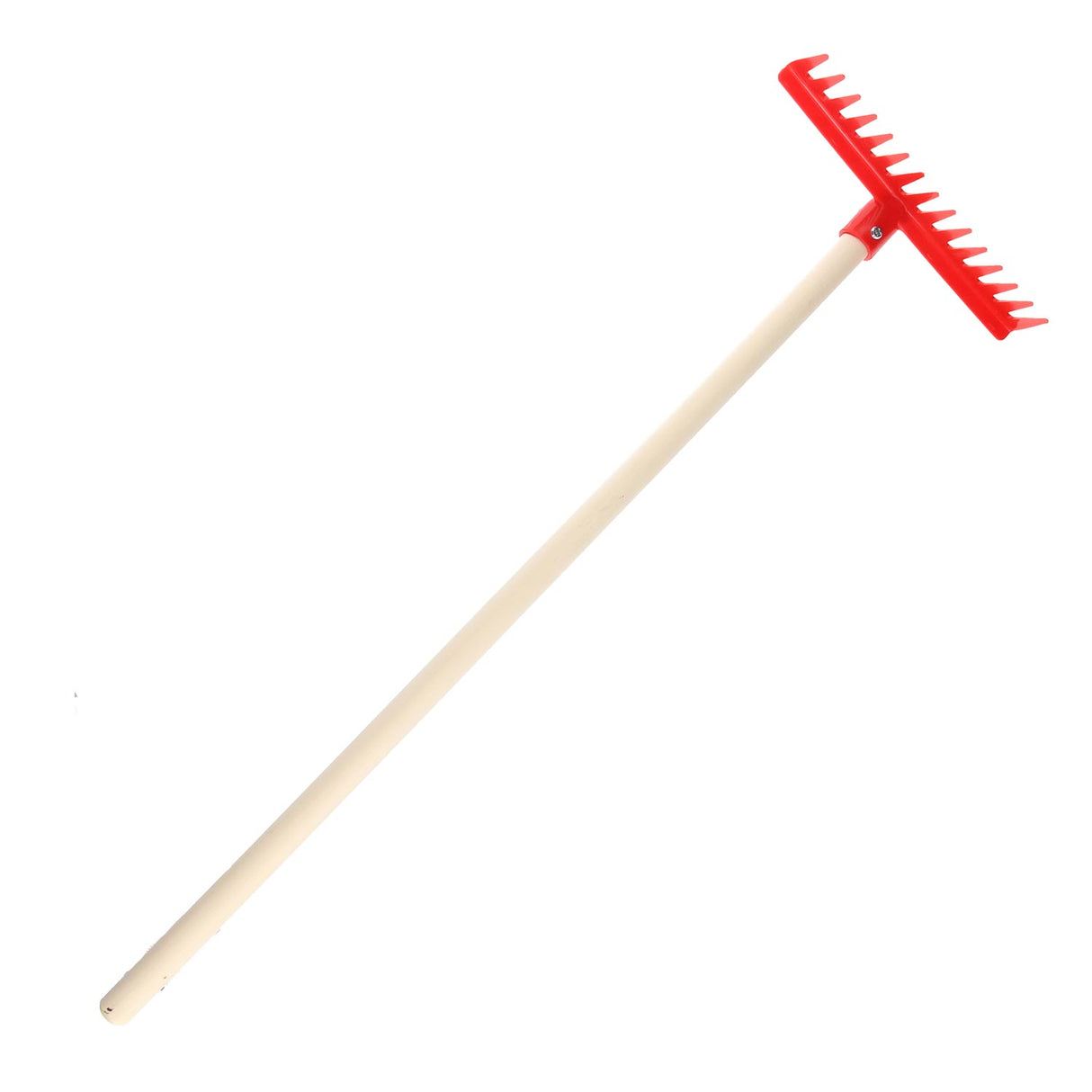 Cavallino rake with wooden handle