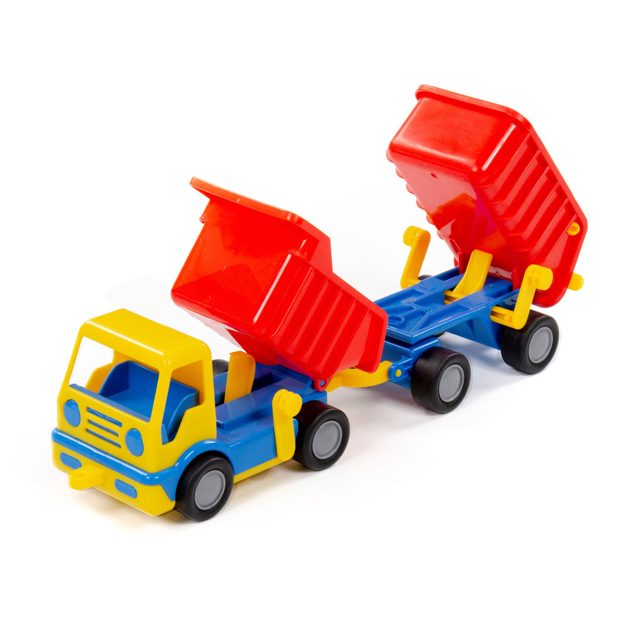 Caminhão basculante básico Cavallino com reboque