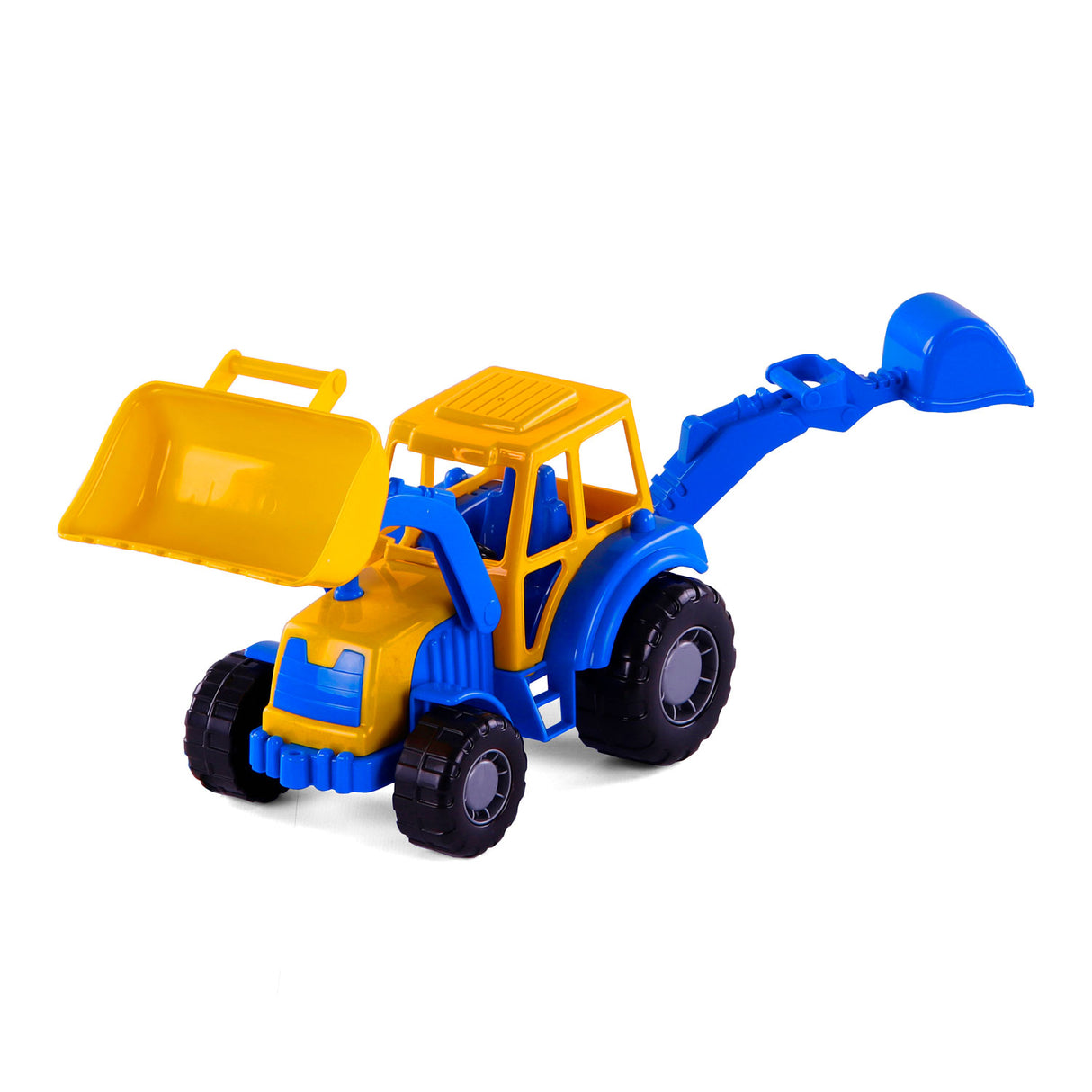 Cavallino tractor with front loader blue