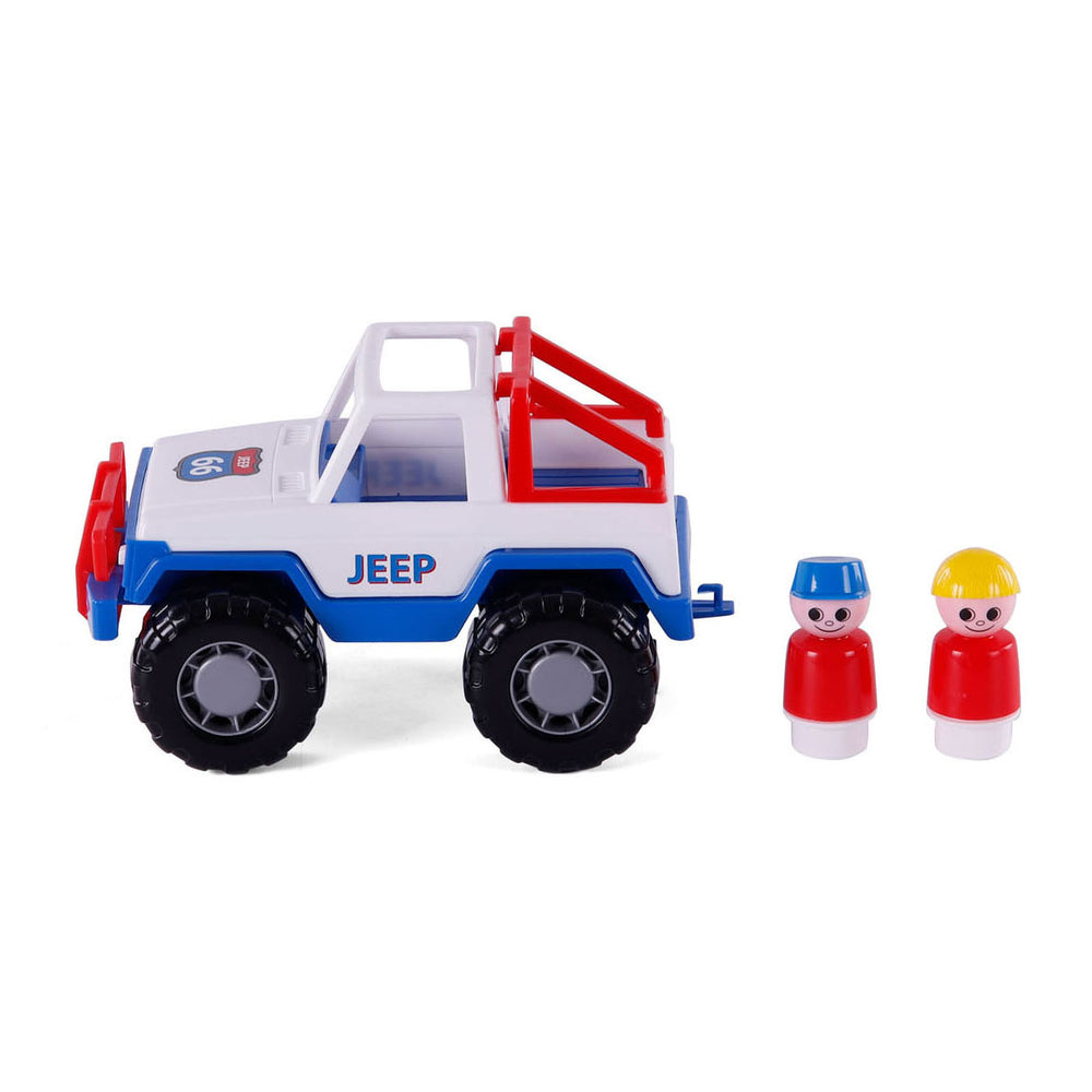 Cavallino jeep with 2 play figures