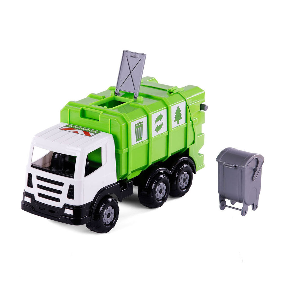 Cavallino XL garbage truck green, 42cm
