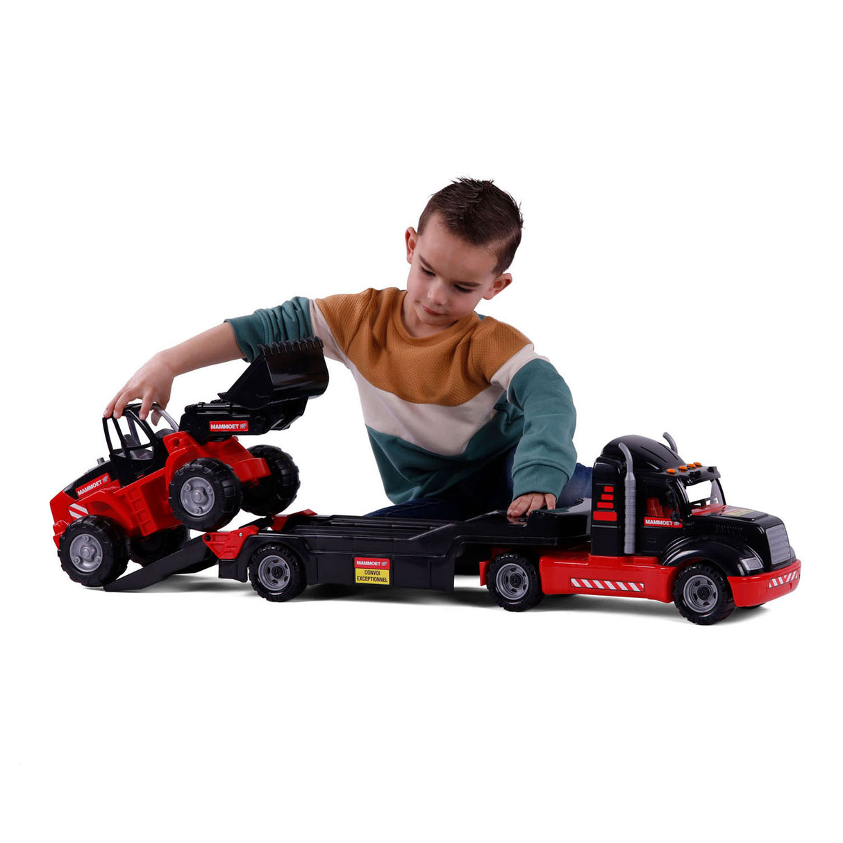 Cavallino mammoth torpedo truck with bulldozer, scale 1:16