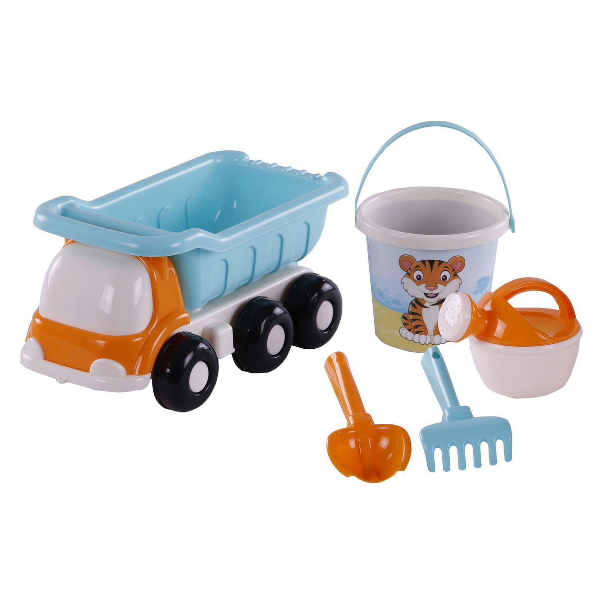 Cavallino Strand KiepWagen mit Bucket Set Blue, 5dlg.