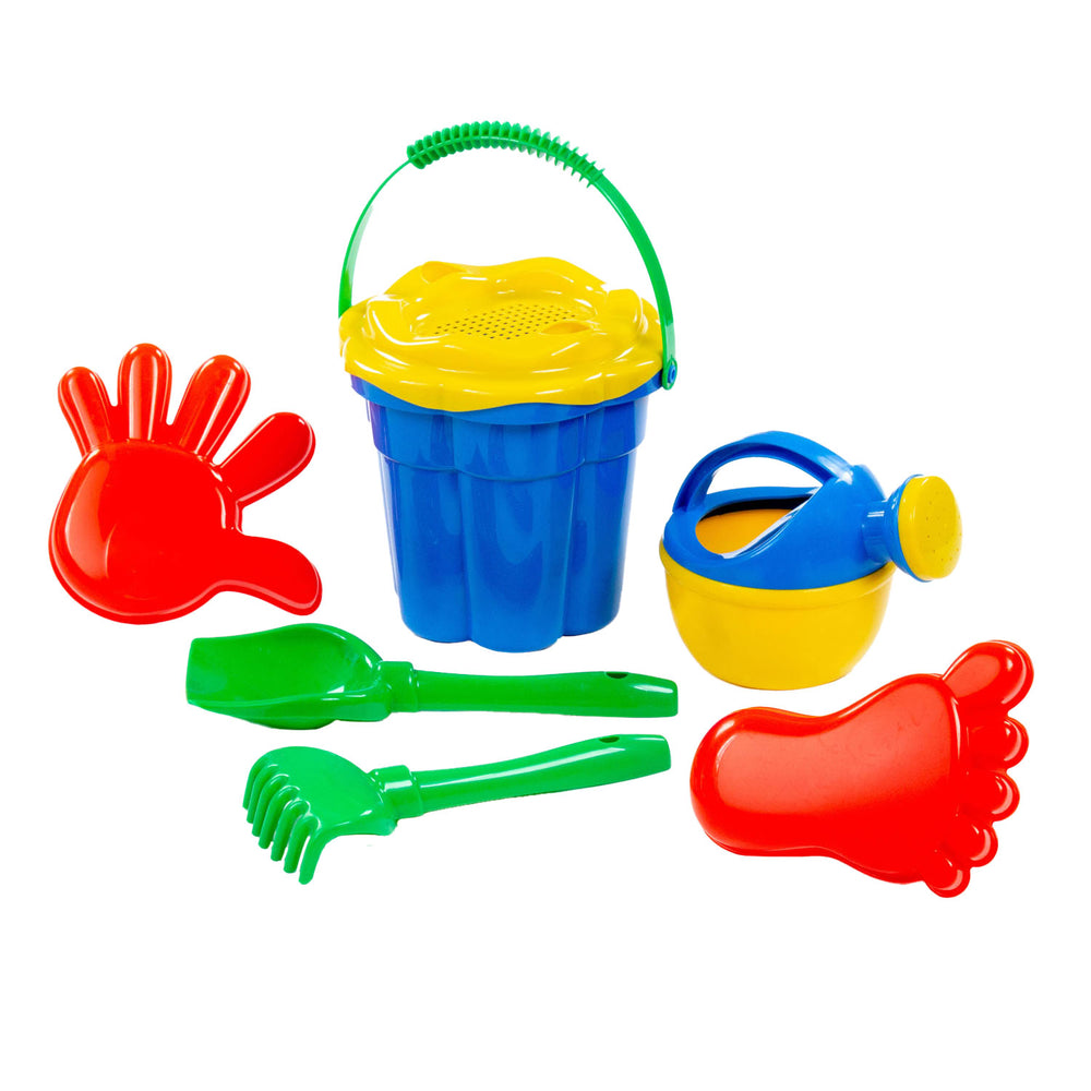 Cavallino classic bucket set blue, 7 pcs.