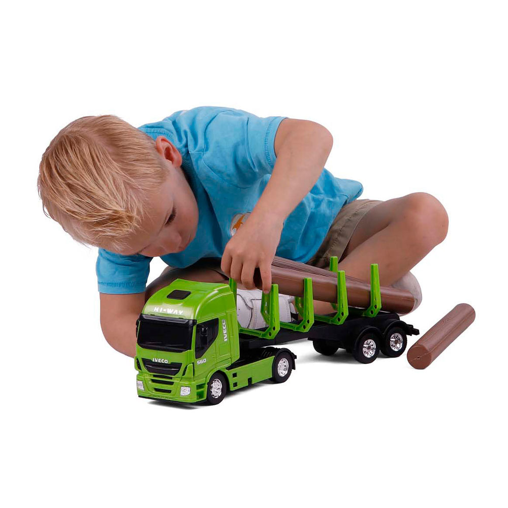 Cavallino Iveco log truck scale 1:30