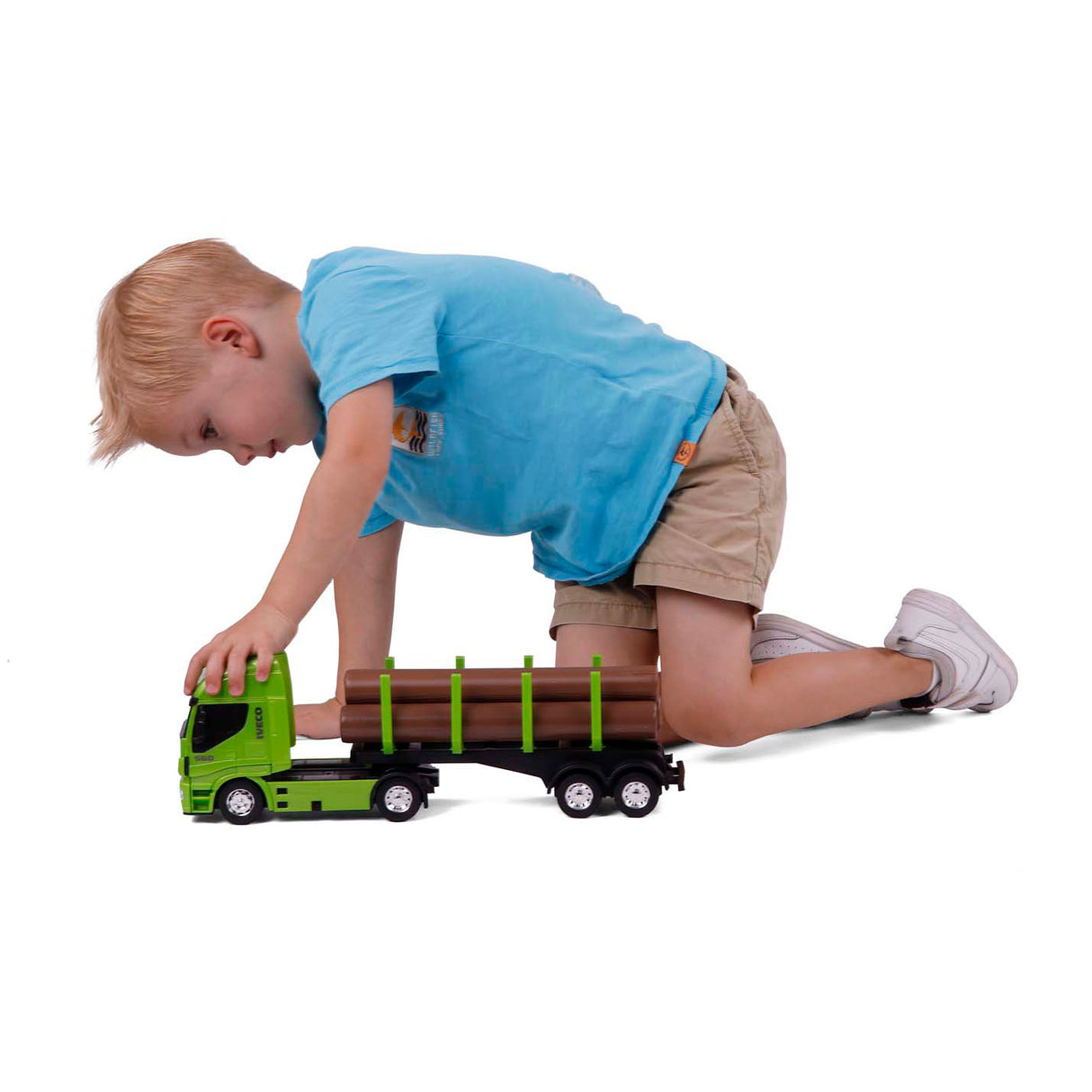 Cavallino Iveco log truck scale 1:30