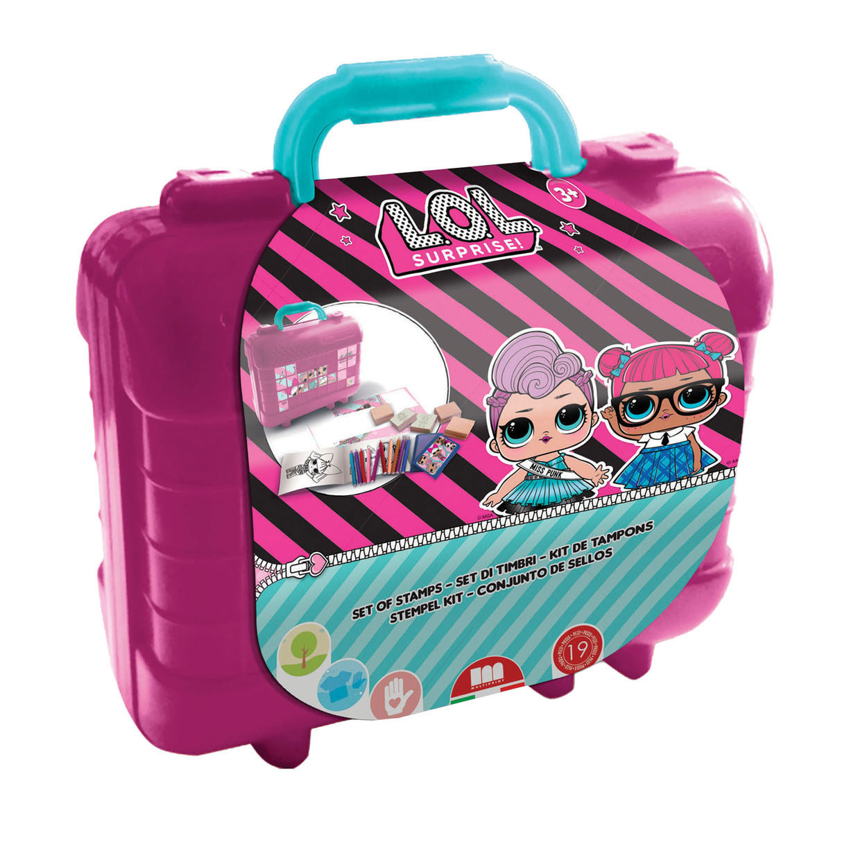 Multiprint L.O.L. Tampon reis surprise et case
