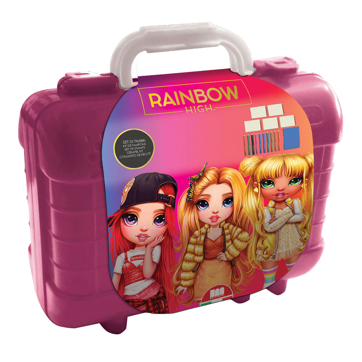 Multiprint Rainbow High Travel Stamp and Color Malotase