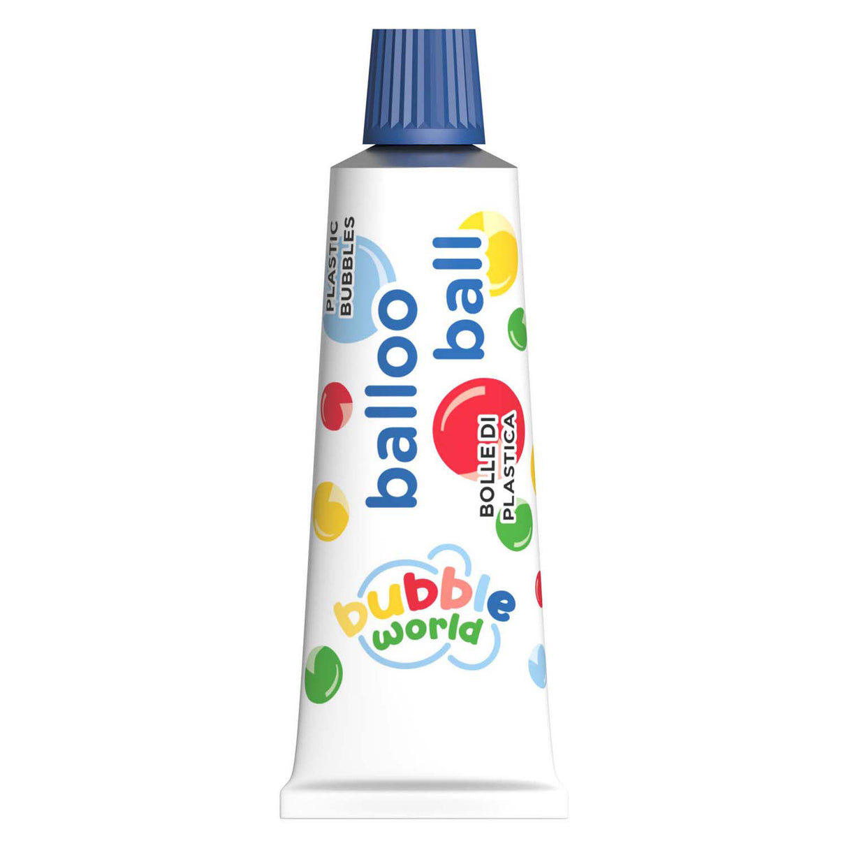 Blaas plastic bellen