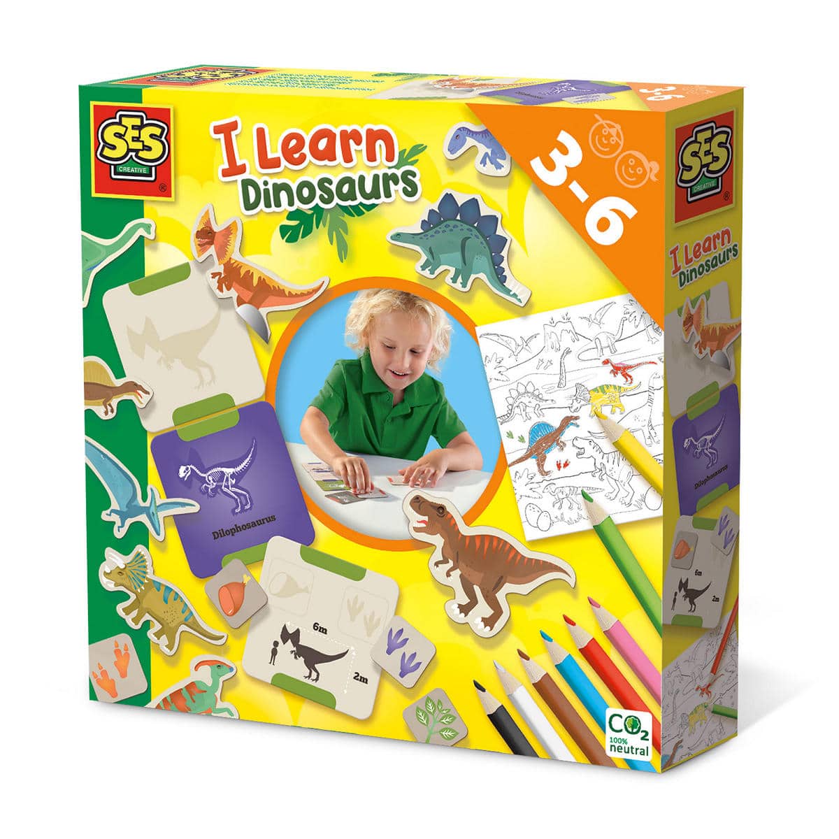 SES I Learn Dinosaurs Craft Kit