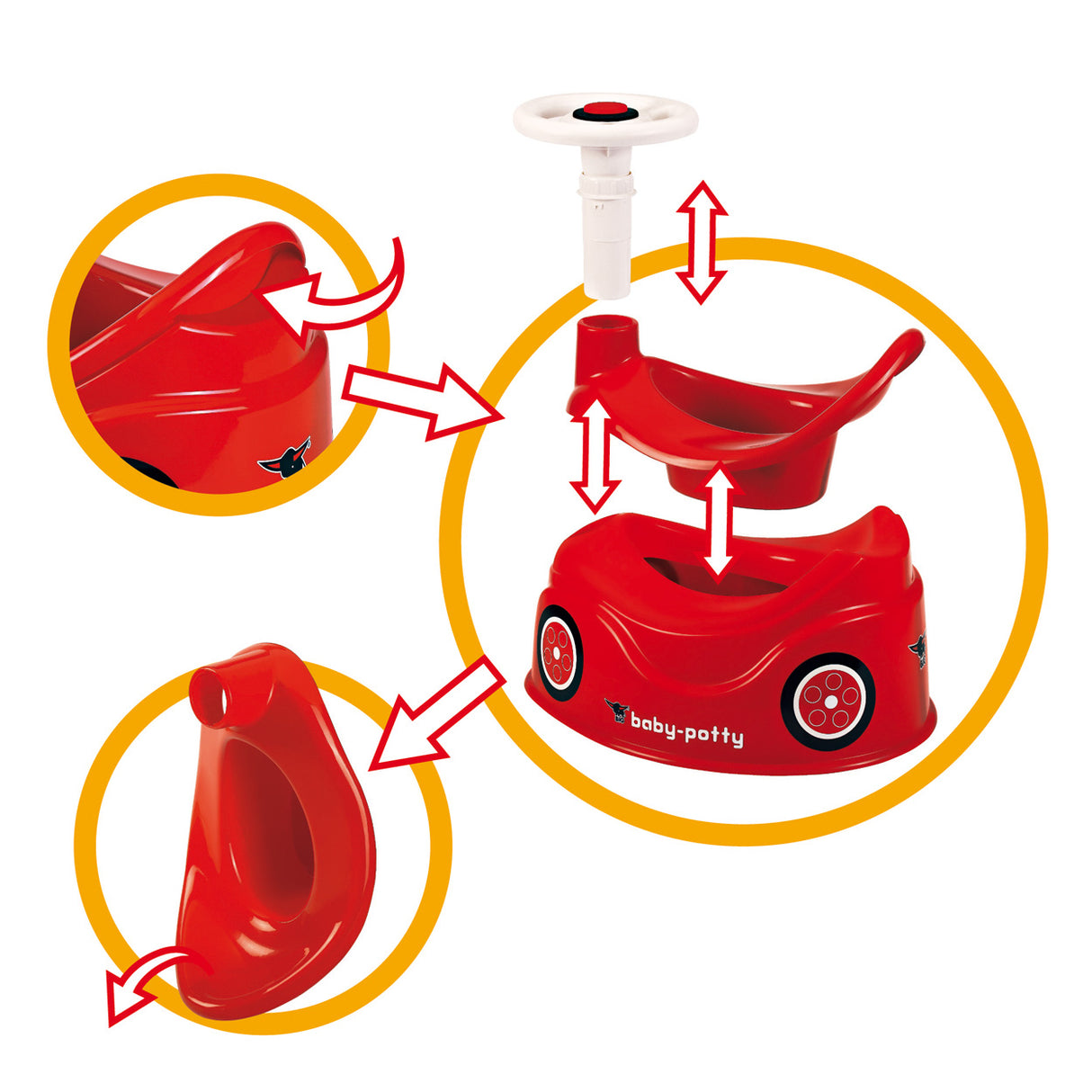 Veľký detský nočník