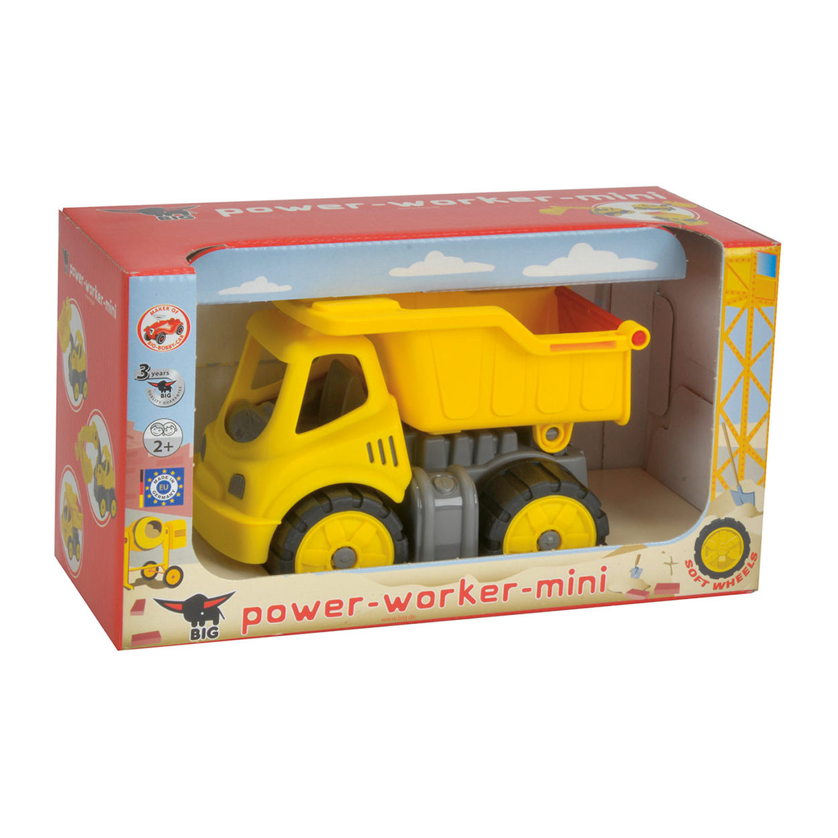 Big power worker mini dump truck