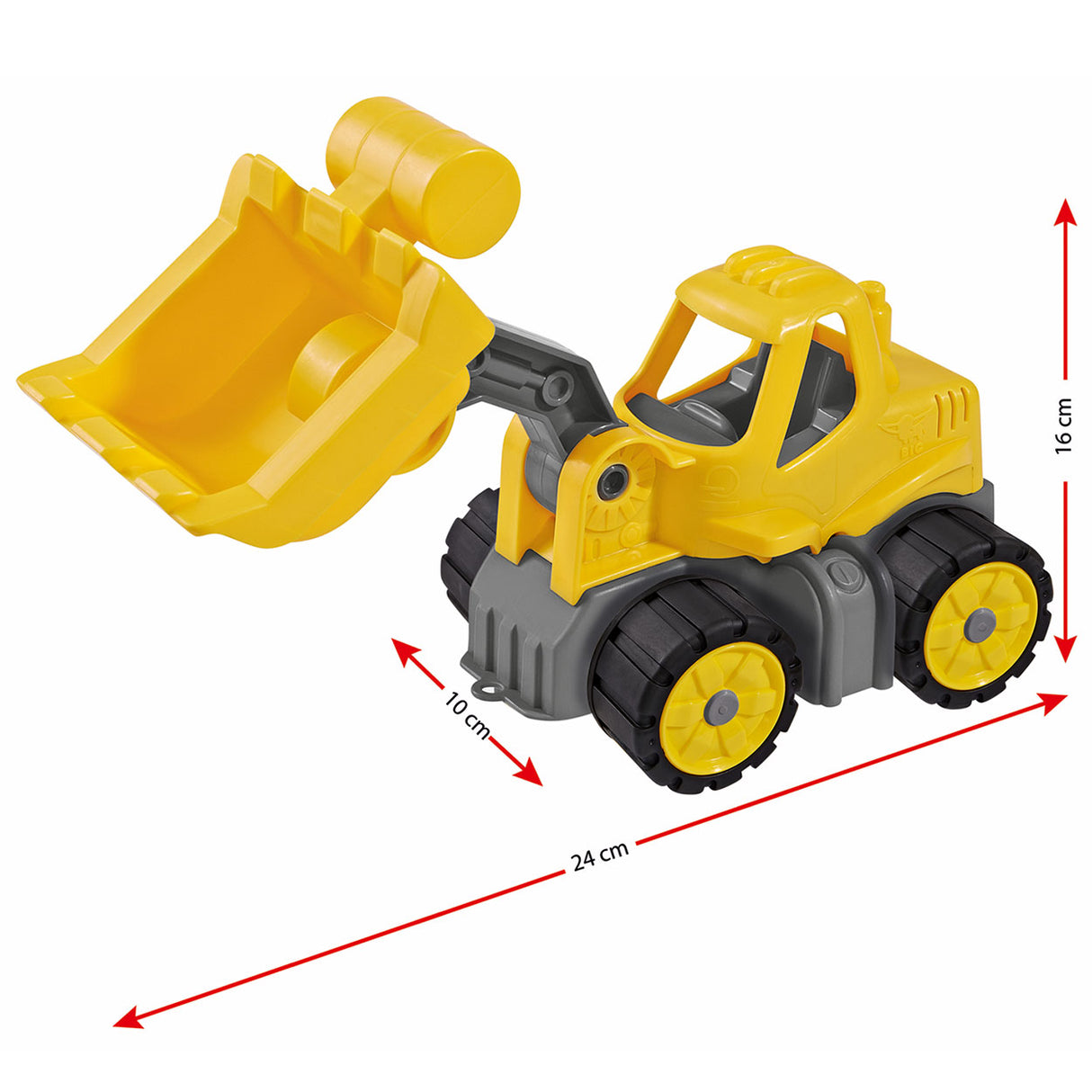 Big power worker mini shovel