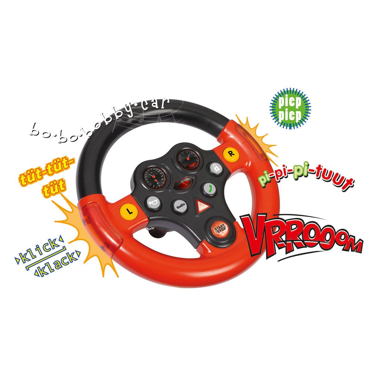 Big steering wheel with sound