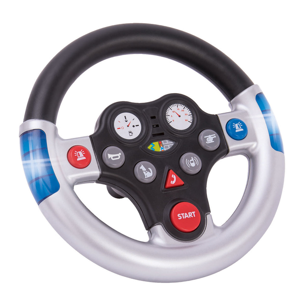 Big play steering wheel with rescue sounds