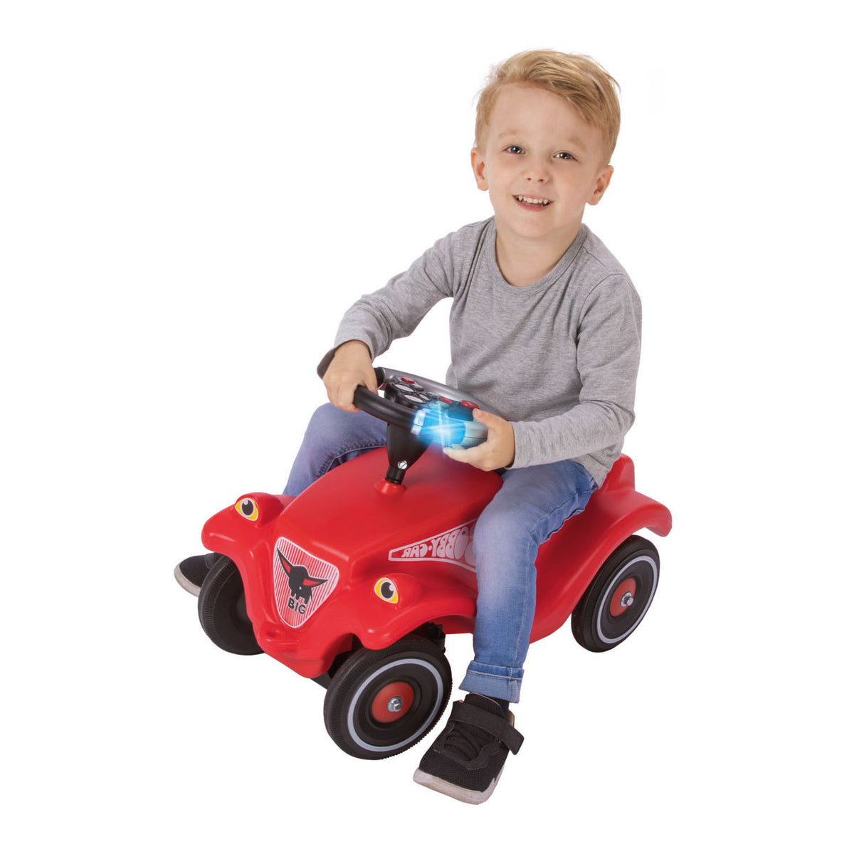 Big play steering wheel with rescue sounds