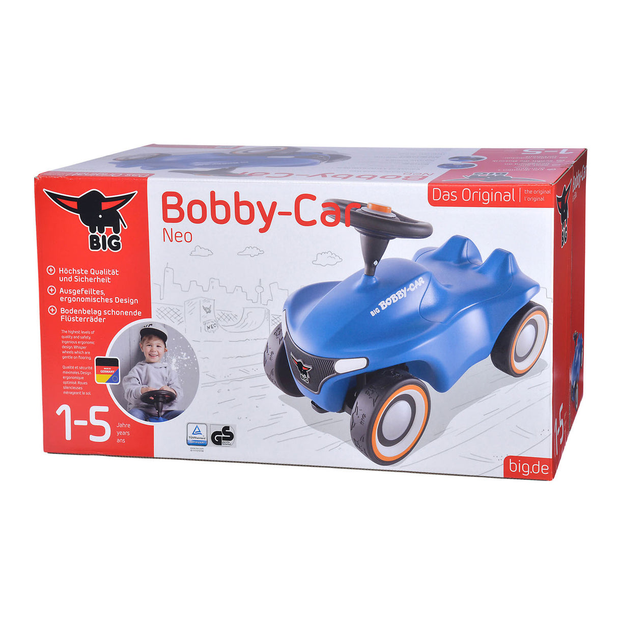 Big Bobby Car Neo - Blue