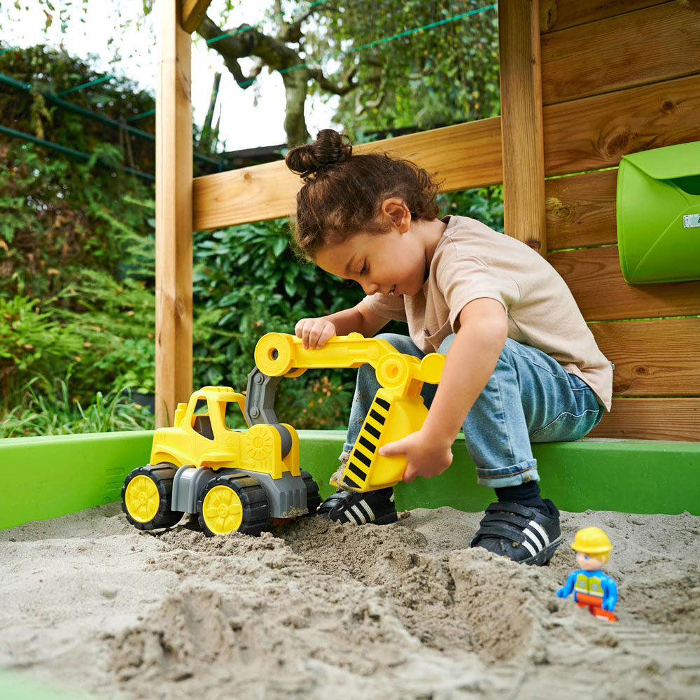 Big power worker midi graafmachine met figuur