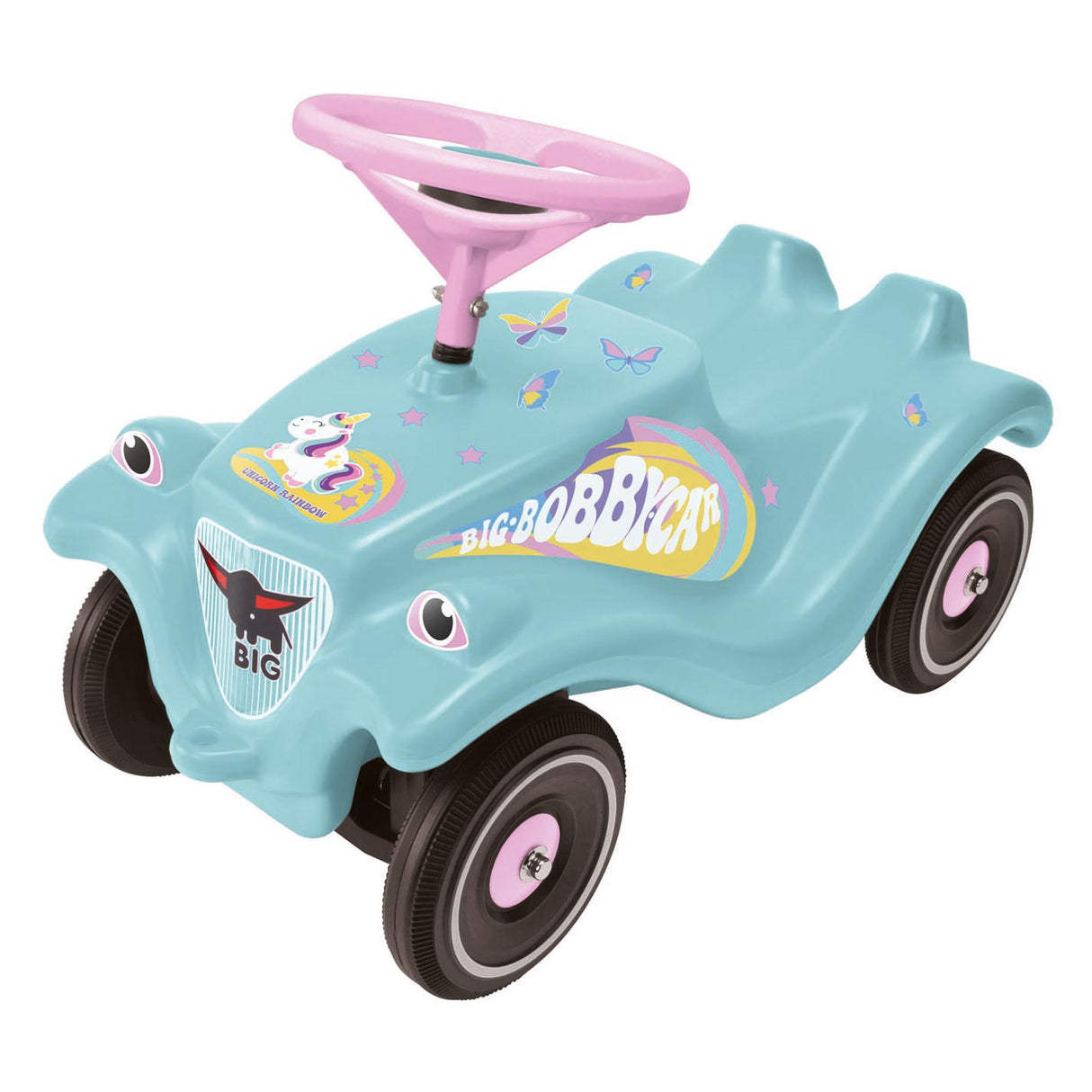 Wielki bobby samochód klasyczny samochód jednorożca