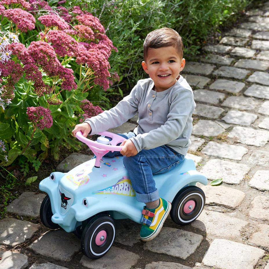 Big Bobby Car Classic Unicorn Walking Car