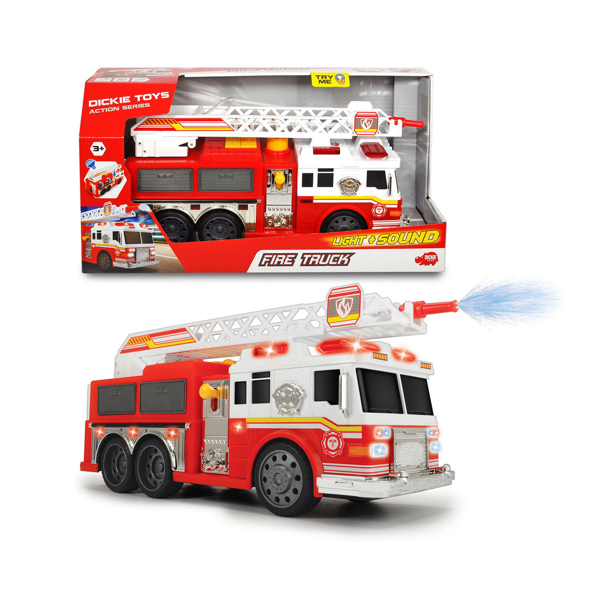Пожарна кола Dickie със светлина и звук