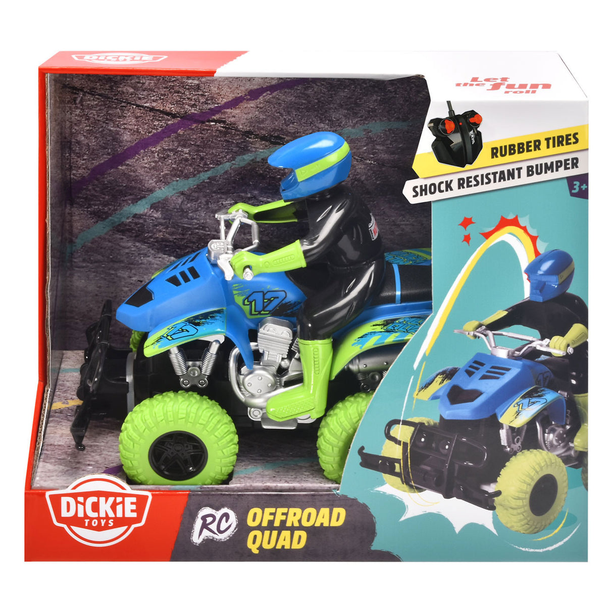 Dickie RC Offroad Quad Remote Control Car