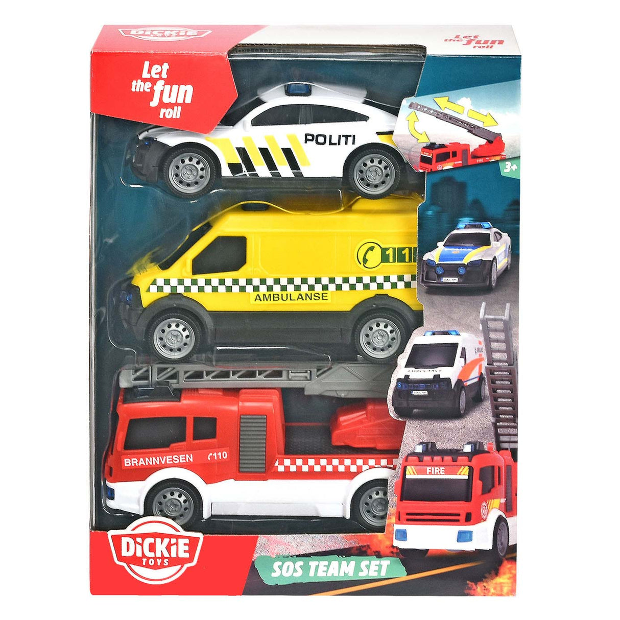 Dickie SOS Emergency Vehicles