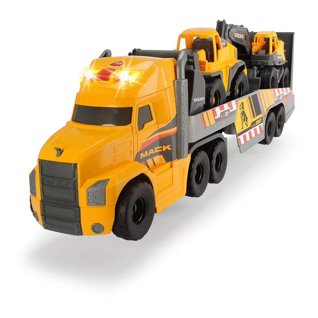 Dickie Mack Volvo Transporter with Work Vehicles