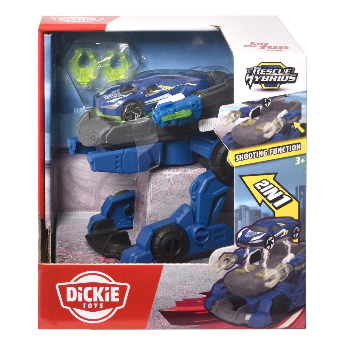 Dickie politie trooper met lanceerfunctie