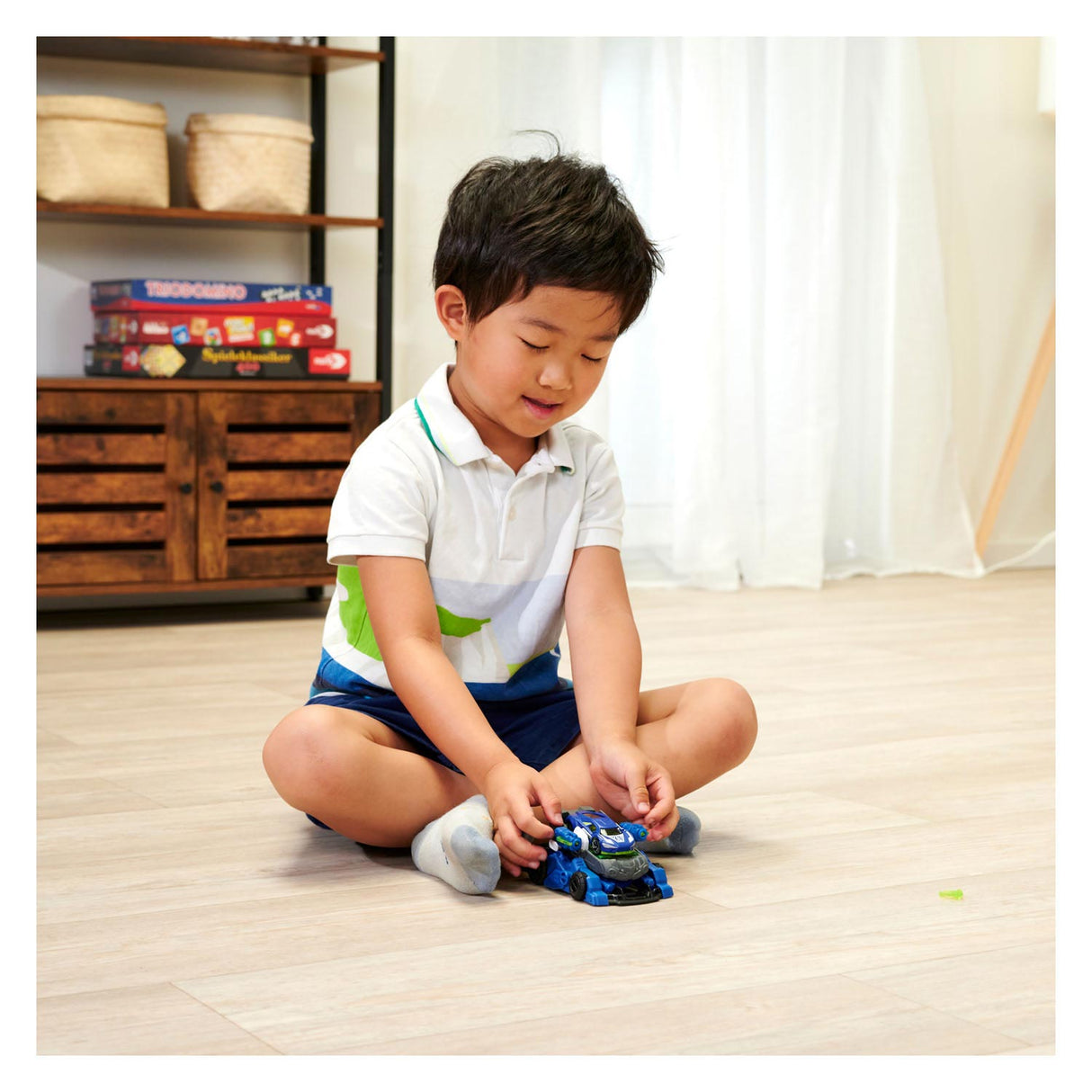 Dickie politie trooper met lanceerfunctie