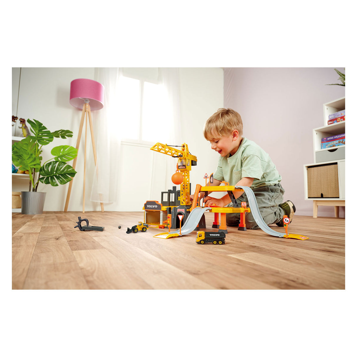 Majorette Volvo Construction Playset
