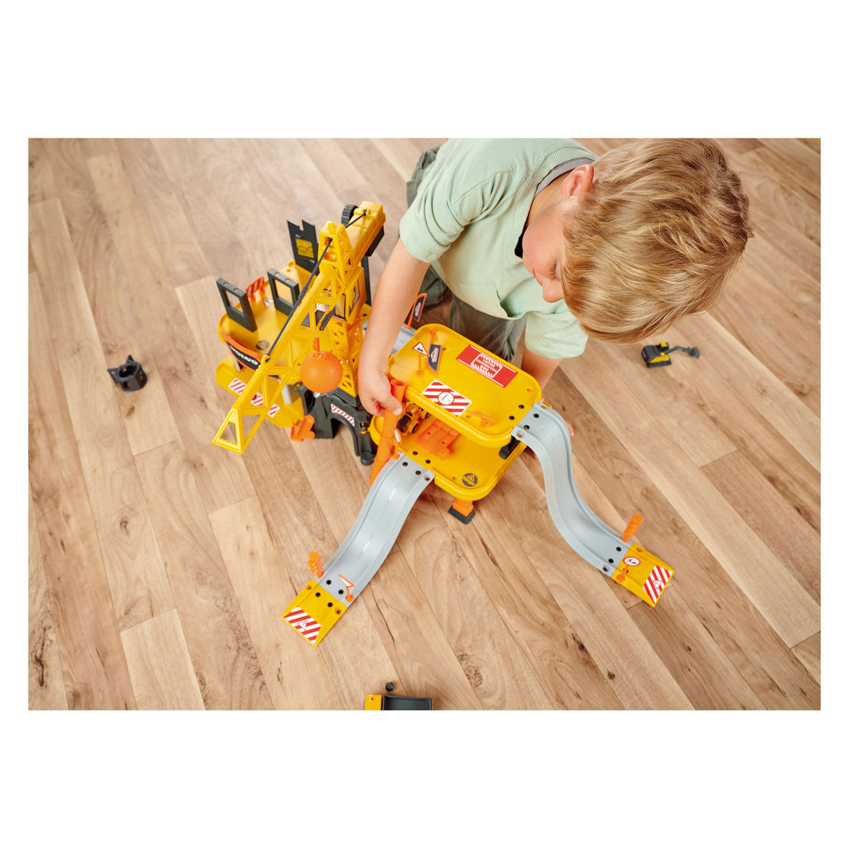 Majorette Volvo Construction Playset