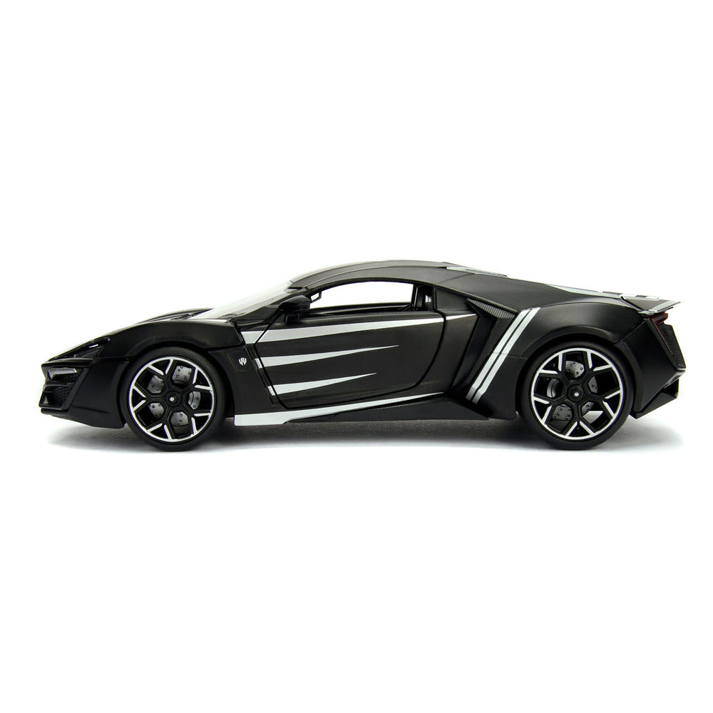 Jada Die Cast Avengers Black Panther mit Auto 1:24