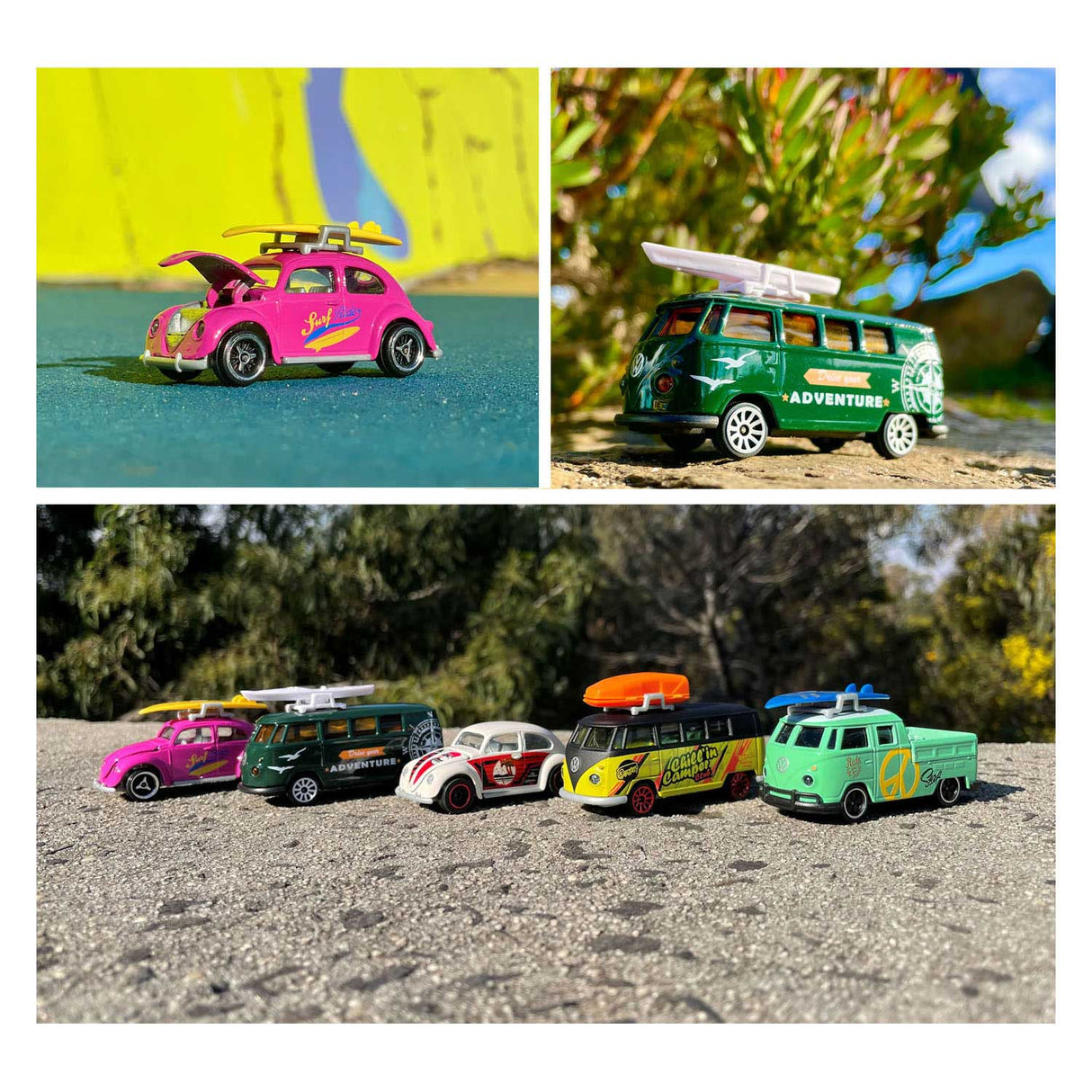 Majorette Volkswagen The Originals Game Cars, 5 ..
