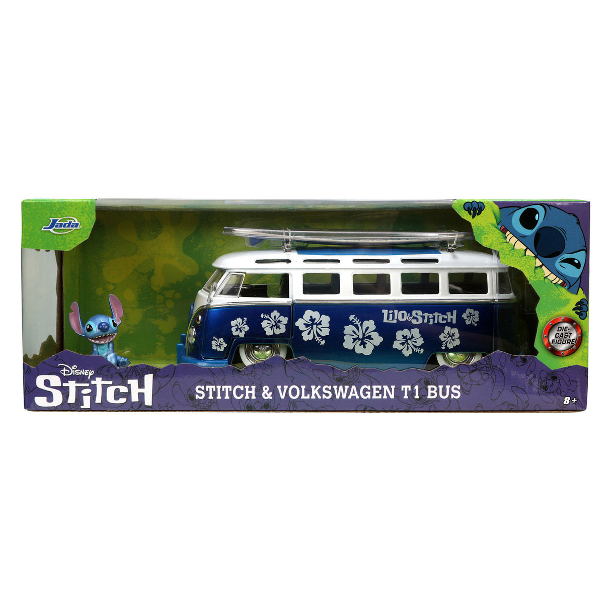 Jada Toys Jada Die obsada Lilo i Volkswagen T1 Bus 1:24