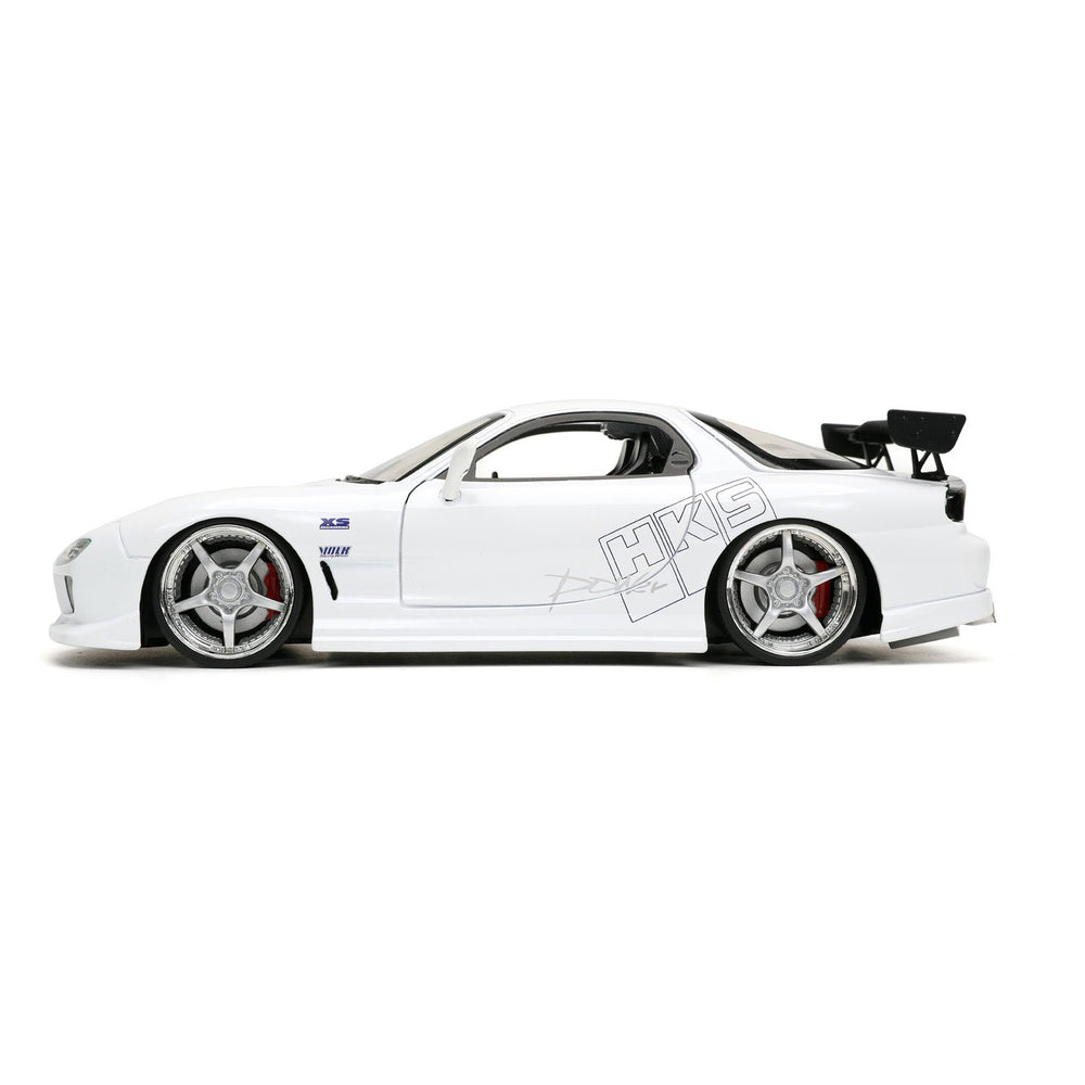 Jada Die-Cast Fast Furious 1993 Mazda RX-7 Race Car 1:24