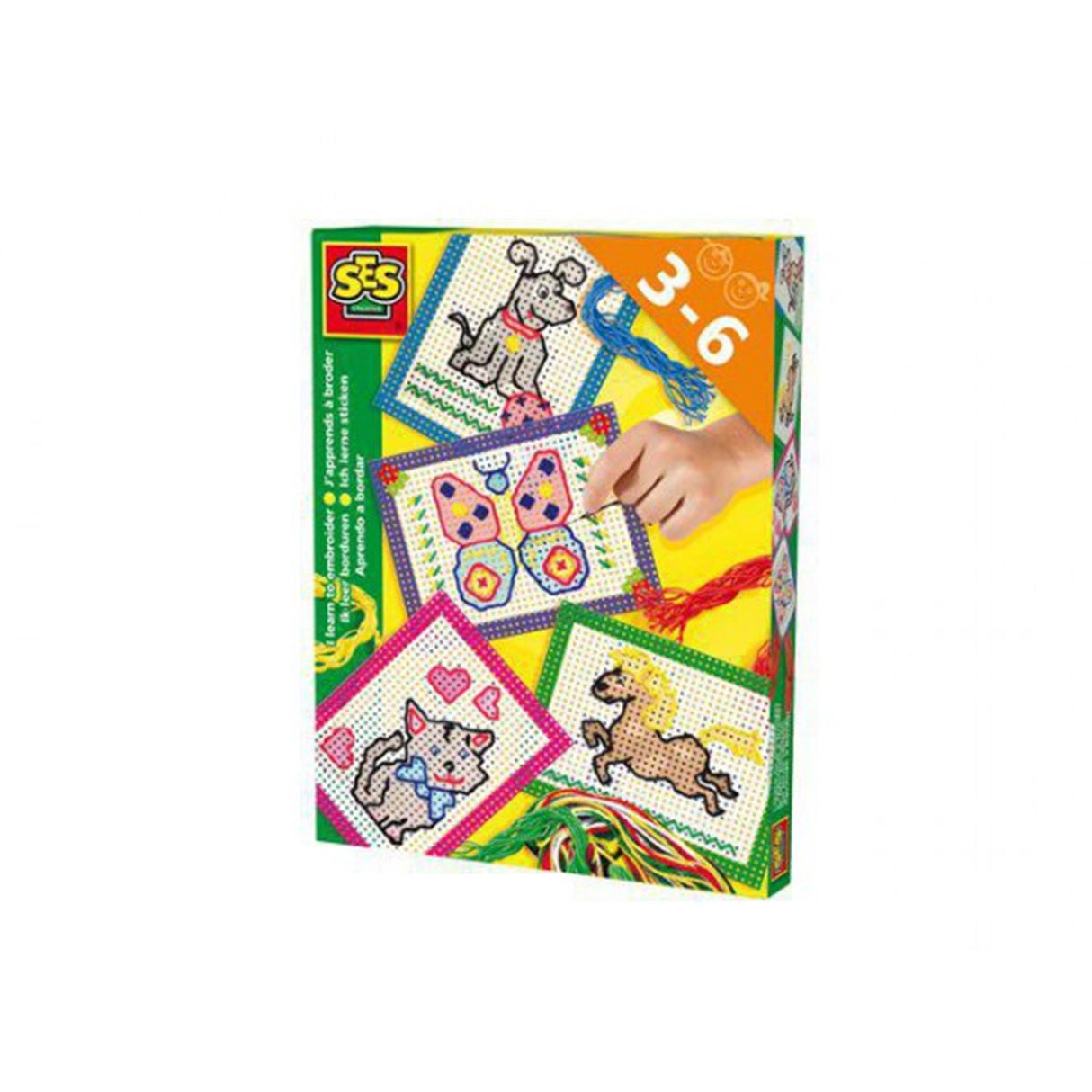 Ses jeg lærer å brodere