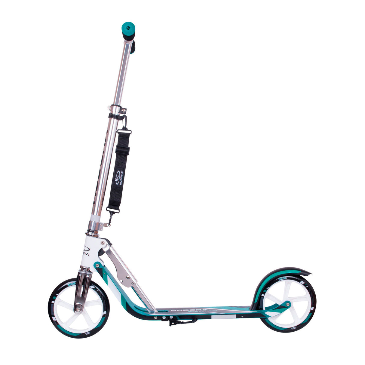 Trottinette Hudora grande roue 205 - turquoise