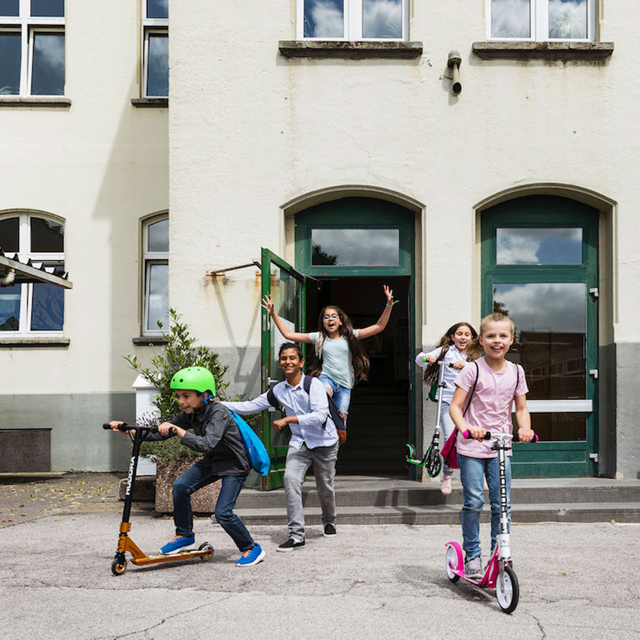 Trottinette Hudora grande roue 205 - turquoise