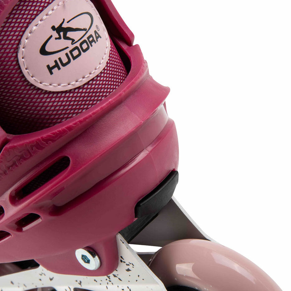 Hudora inline skates comfort pink, size 35-40