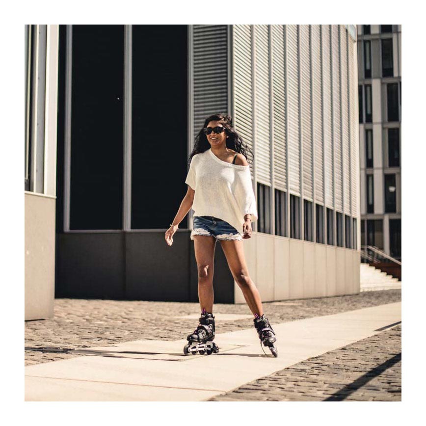 Hudora Skeelers Leon Blauw Black, velikost 37-40