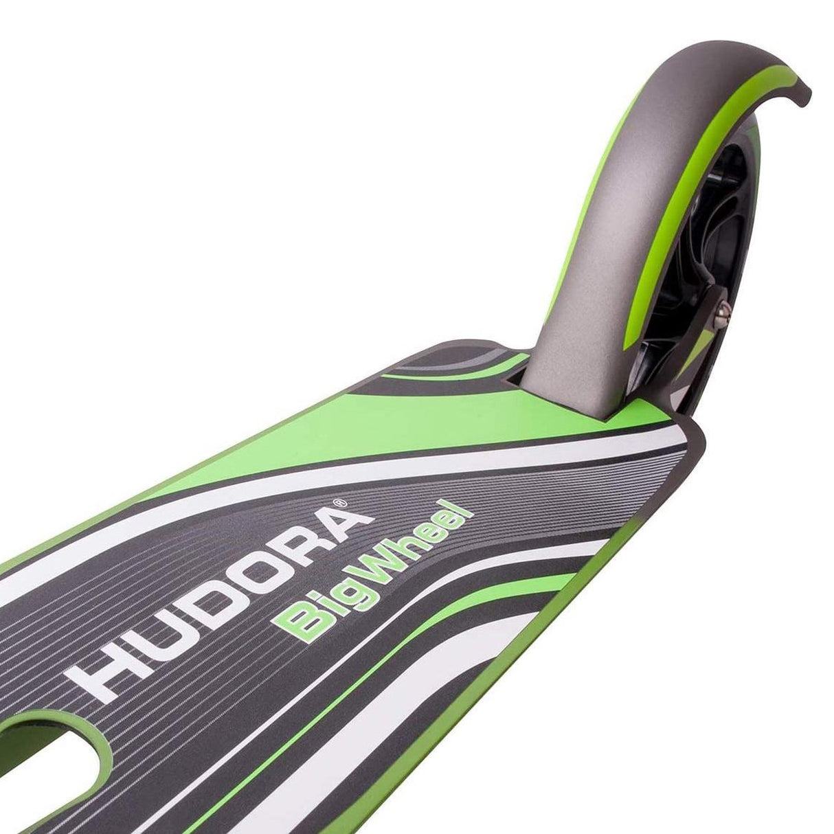 Hudora Scooter Big Wheel Step Rx205 - Grau Grün