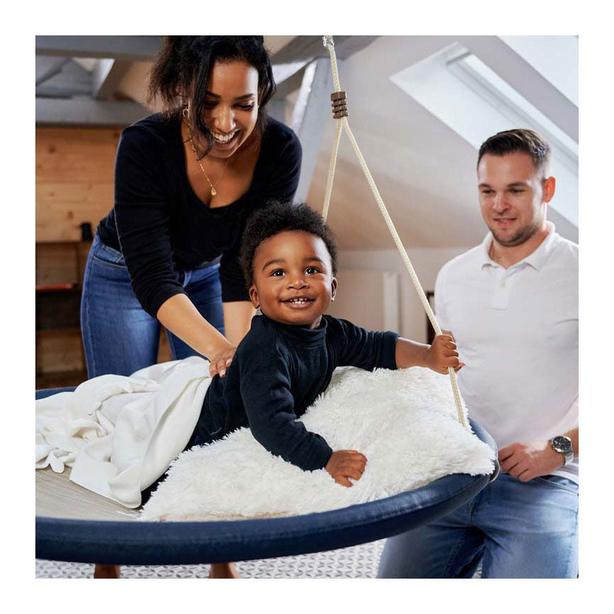 Hudora nest swing lounge 90 - midnight