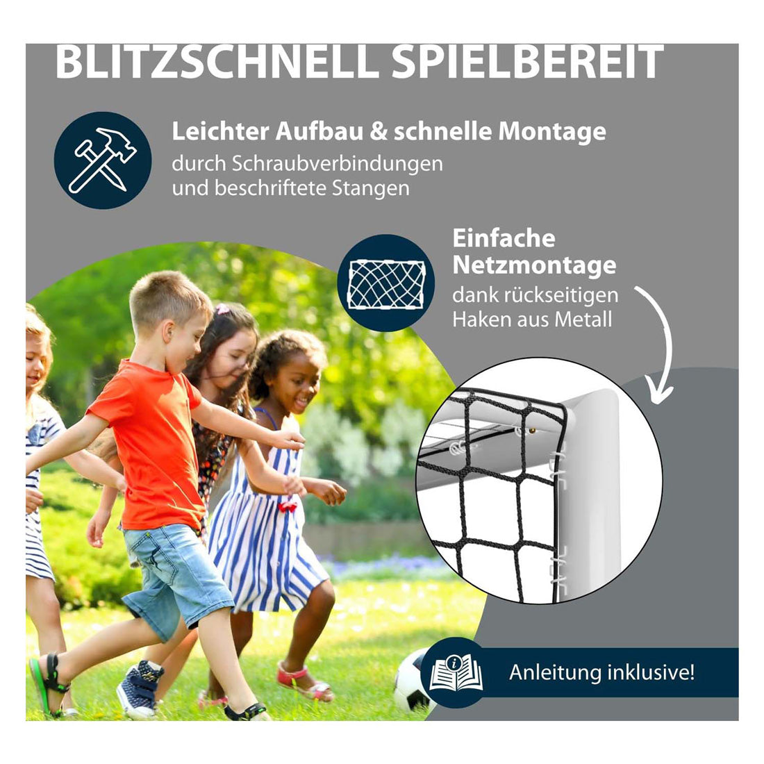 Bramka piłkarska Hudora awansowała na 120