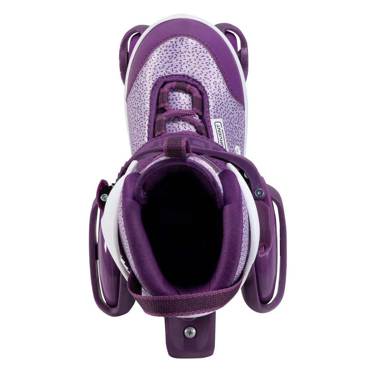 Patines Hudora mi primer quad morado, talla 26-29