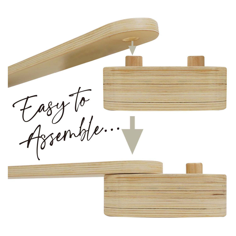 Rc wooden balance circuit set, 15 pcs.