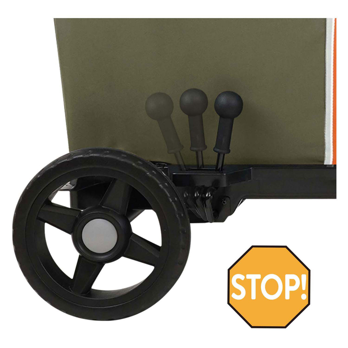 509 įgulos rankinis vežimėlis su besisukančiais ratais