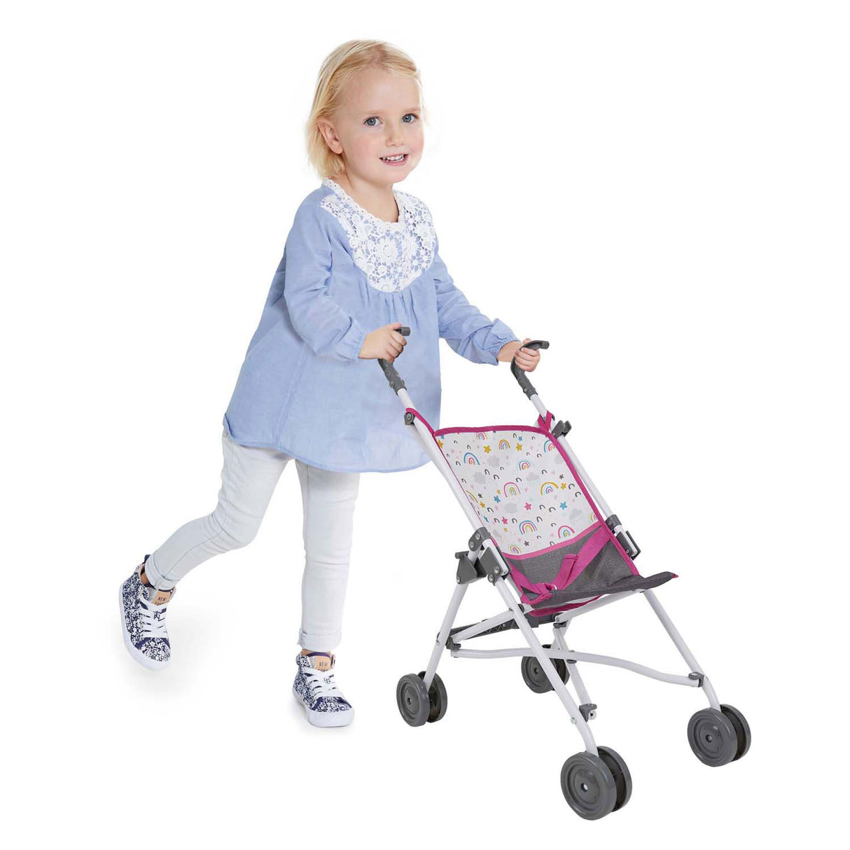 Doll playset rainbow, 21 pcs.